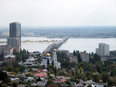 View to the Volga, WWII Memorial Hill, Russia, Sept 2013
