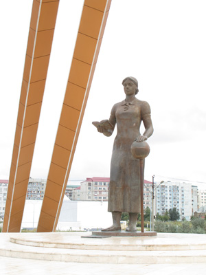 "Teacher" Monument, Makhachkala, Russia, Sept 2013