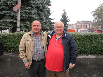 My Russian rescuers Gave me a ride from the border to Vladikavk, Vladikavkaz, Russia, Sept 2013