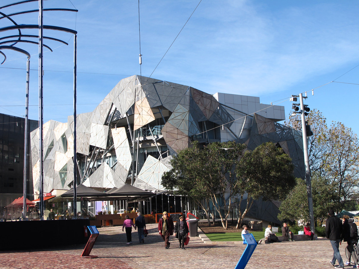 Melbourne, Federation Square arts center