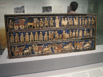 "Royal Standard of Ur" ~ 2550 BC, British Museum, UK 2013