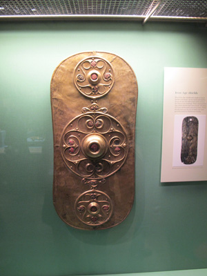 Iron Age Shield, British Museum, UK 2013