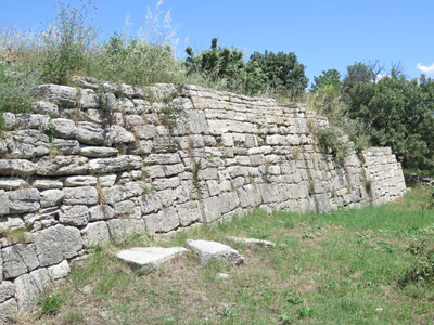 Troy VI Wall, Turkey 2014