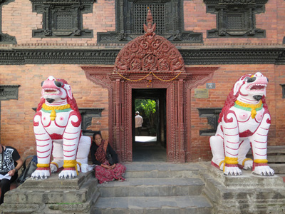 Temple of the Living Goddess, Kathmandu Durbar Square, Nepal 2014