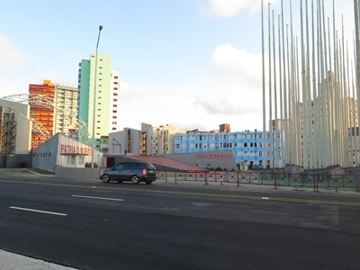 Rally area in front of US Interests Section, Around Havana, Cuba 2014