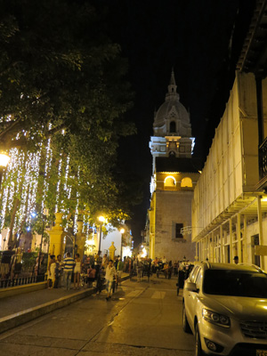 Cartagena on Christmas evening, Colombia 2015