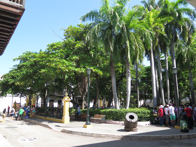 Plaza de Bolivar, Cartagena, Colombia 2015