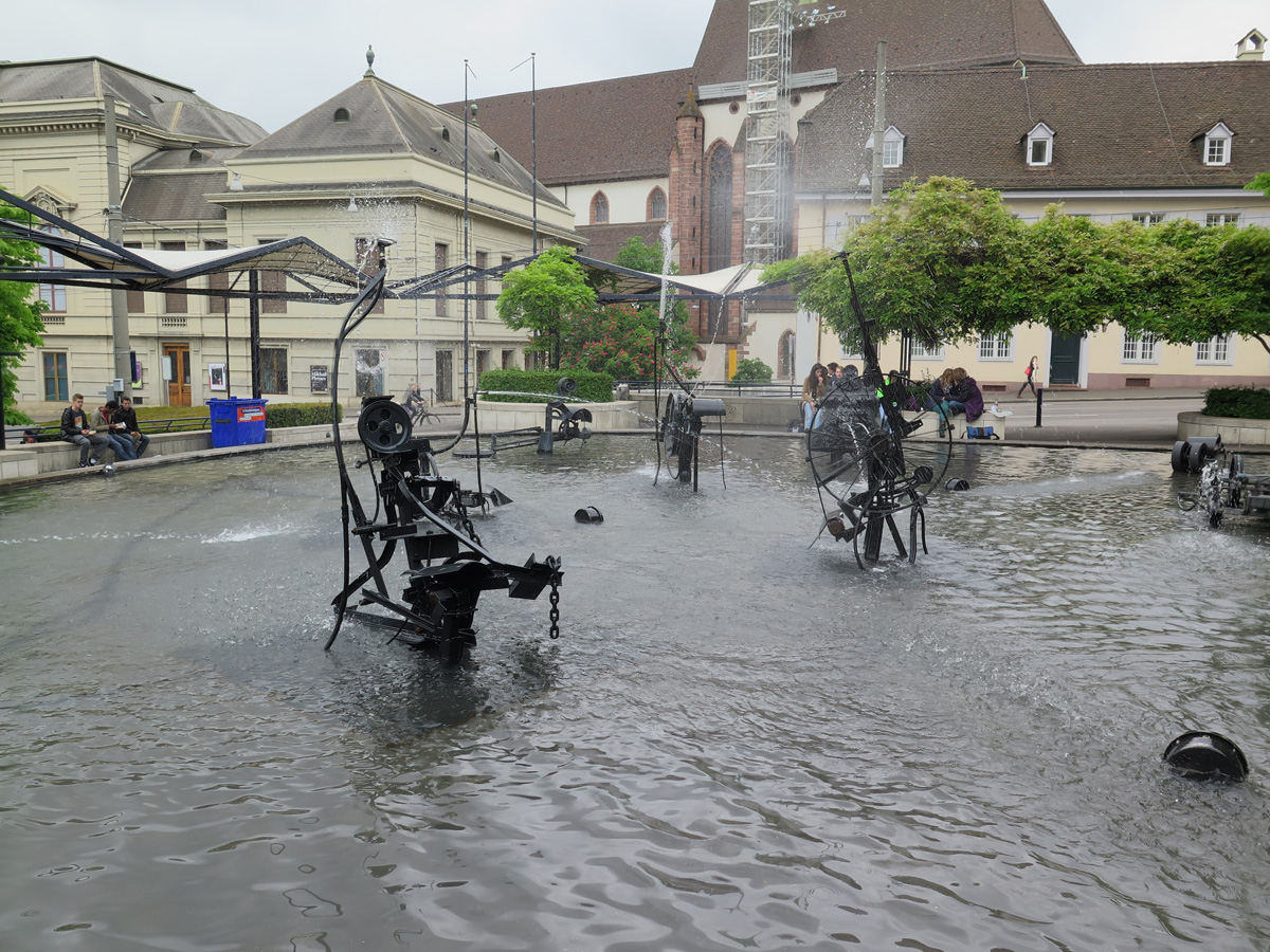 Basel, Tinguely Fountain