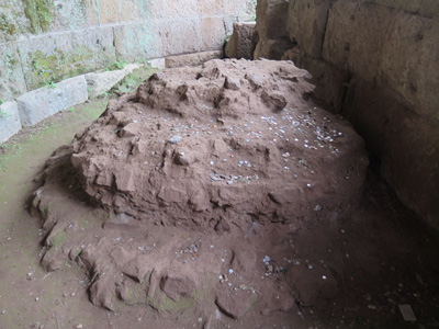 Altar of Caesar, Roman Fora, Italy 2014