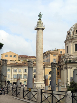 Trajan's Column, Rome, Italy 2014