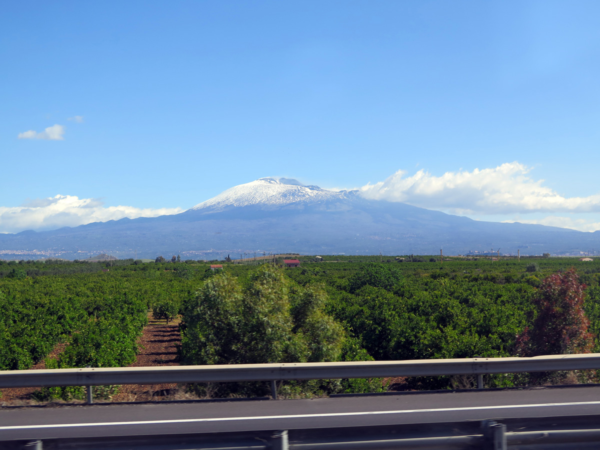 Agrigento, Mighty Etna, 14 miles W of Catania