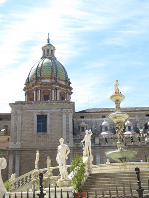 Plaza Pretoria, Palermo, Sicily 2014