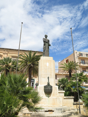 WWI Memorial, Pozzallo, Sicily 2014