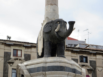 Elephant Obelisk, Catania, Sicily 2014