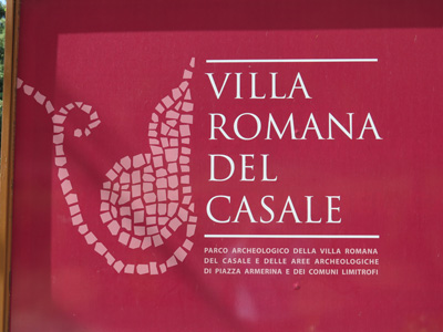 Villa Romana, Sicily 2014