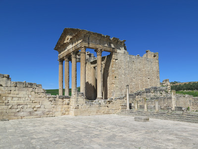 Capitol, Dougga, Tunisia 2014