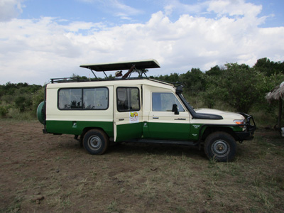 Our trusty vehicle, Masai Mara, Kenya 2015