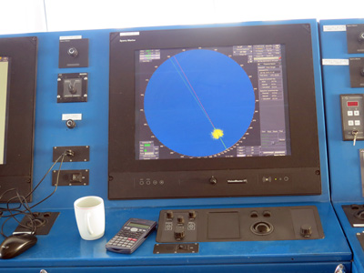On the bridge., Antarctica: Sea and Ice