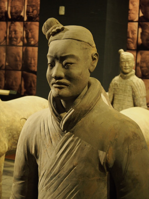 Terracotta Warriors, Shaanxi History Museum, Xian, China 2015