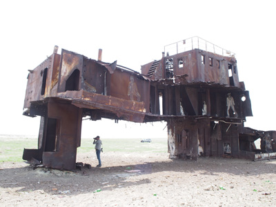 Zhalanash Ship Graveyard, Kazakhstan 2015