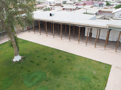 View from Jami Mosque minaret, Kokand, Uzbekistan 2015