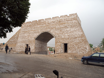 Kashgar: Ancient City Walls, Xinjiang, China, 2015