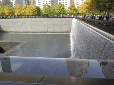 9-11 Memorial, World Trade Center, New York, Fall 2015