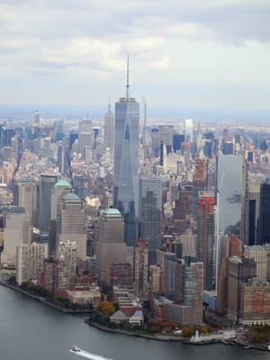 Helicopter Tour, New York, Fall 2015