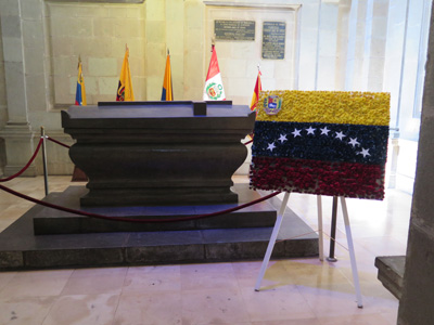 Mariscal Sucre's Tomb, Plaza Grande, Quito, Ecuador, 2015