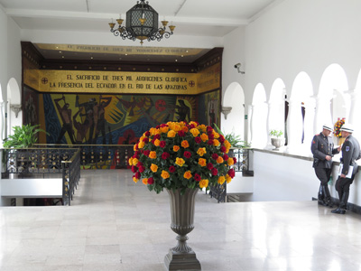 Presidential Palace tour, Quito, Ecuador, 2015