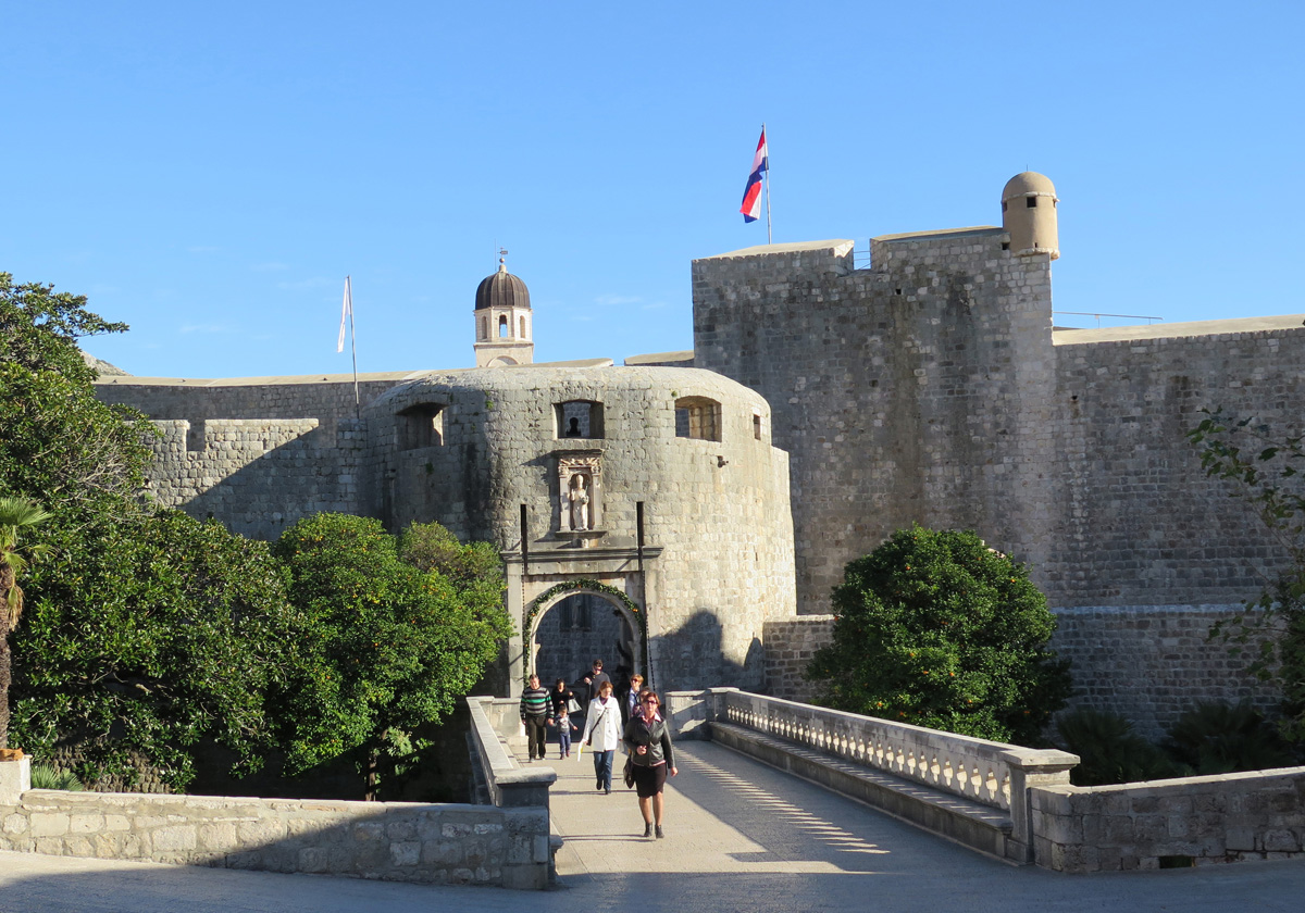 Dubrovnik, West gate