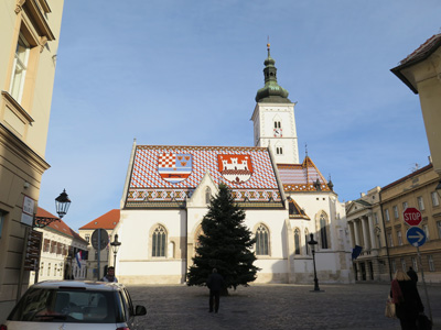 St Mark's Church, Zagreb, Croatia 2015
