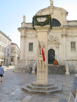 Orlando Column, Dubrovnik, Croatia 2015