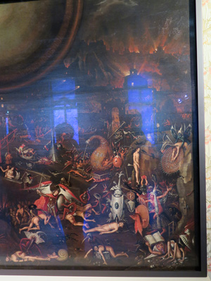 Herri met de Bles, "Inferno" (detail), Doge's Palace, Italy 2015