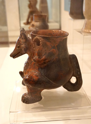 Coati pot, Anthropological Museum, San Salvador