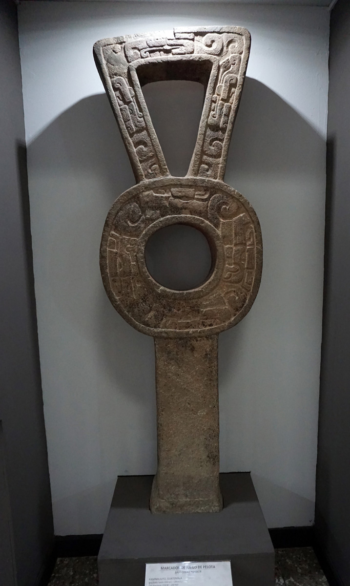 Archaeological & Ethnological Museum, Ball Court Marker 250BC-250AD