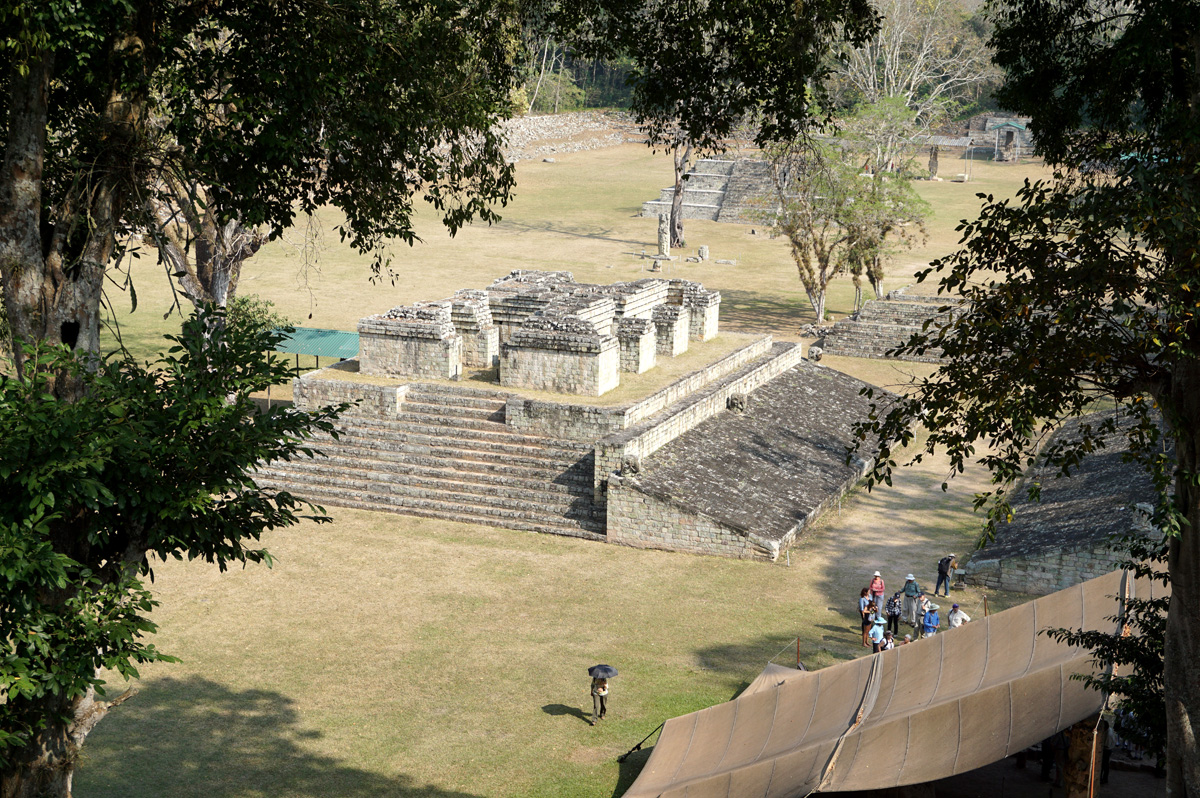 Copan, View to Ball Court