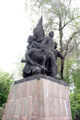 Suburban Sculpture Park, Kazakhstan May 2016