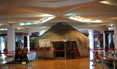 Obligatory Yurt, Central State Museum, Kazakhstan May 2016