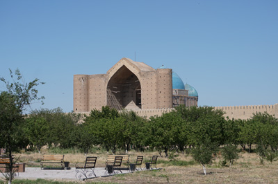 Mausoleum of Hodja Ahmed Yassau, Kazakhstan May 2016