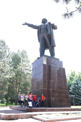 Bishkek Lenin, Kyrgyzstan May 2016
