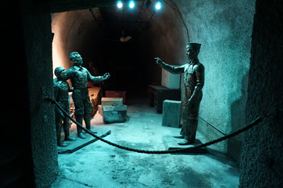 President Manuel Quezon statue, Corregidor, Philippines 2016