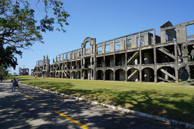 Topside: "Mile Long Barracks", Corregidor, Philippines 2016