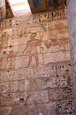 Funerary Temple of Ramses III, Luxor: East Bank, Egypt 2017