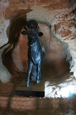 Replica of Apis Bull, Pomepy's Column, Egypt 2017