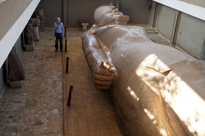 Memphis: Giant Ramses II, Dashur, Memphis and Sakkara, Egypt 2017