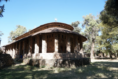 Church rear, Debre Birhan Selassie Church, Ethiopia 2016
