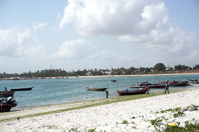 Fisherman at waterfront, Dar es Salaam, Tanzania 2016 - Dar es Salaam