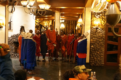 Masai dancers, Tanzania 2016 - Ngorongoro Crater