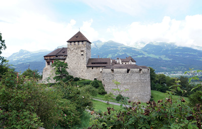 Schloss Vaduz, Liechtenstein, Switzerland 2016